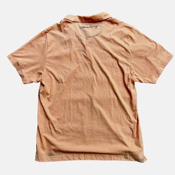 William Murray Shirt Adult 2XL XXL Pink Short Sleeve Casual Golf Polo Men's NWT - Picture 2 of 6